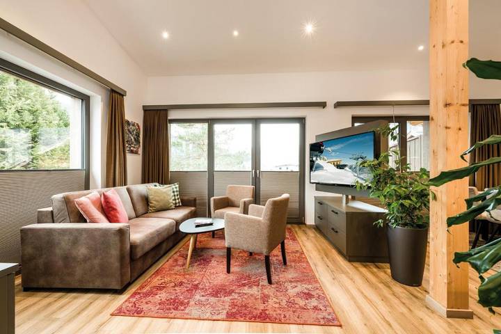 Ferienwohnung für 4 Personen, mit Ausblick und Garten in Höfen - 3