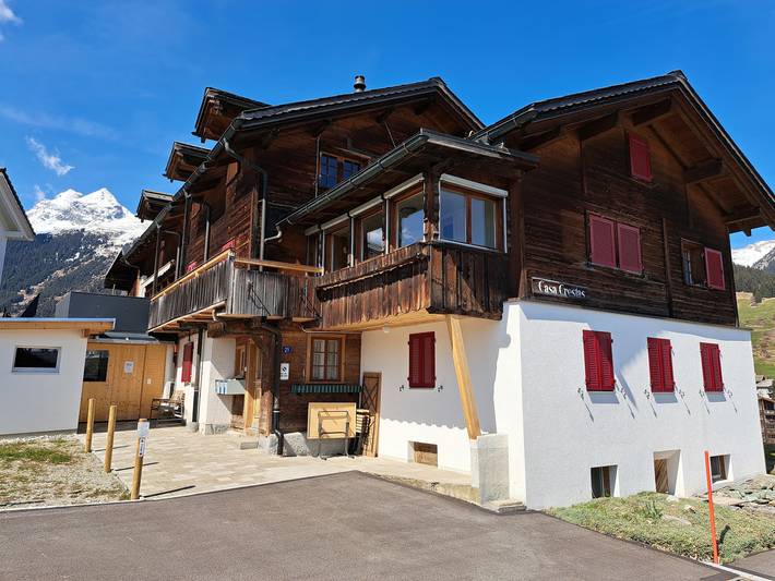 Ferienwohnung für 6 Personen, mit Balkon in Brigels
