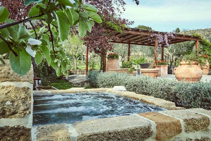 B&b per 8 persone, con Idromassaggio e Terrazza nonché Giardino e Panorama a Pienza