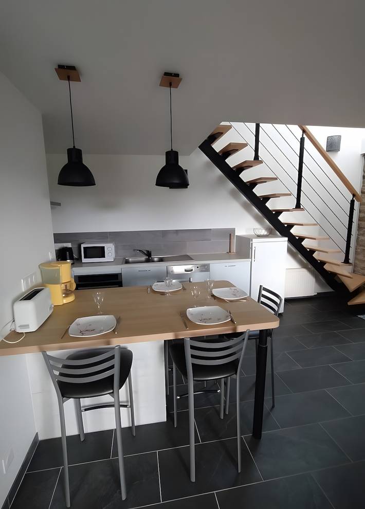 Holiday home 'Le Gîte De Burguin' with private terrace, shared garden and Wi-Fi