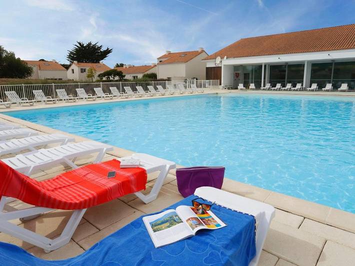 Gîte pour 6 personnes, avec Piscine dans Plage naturiste (Olonne-sur-Mer)