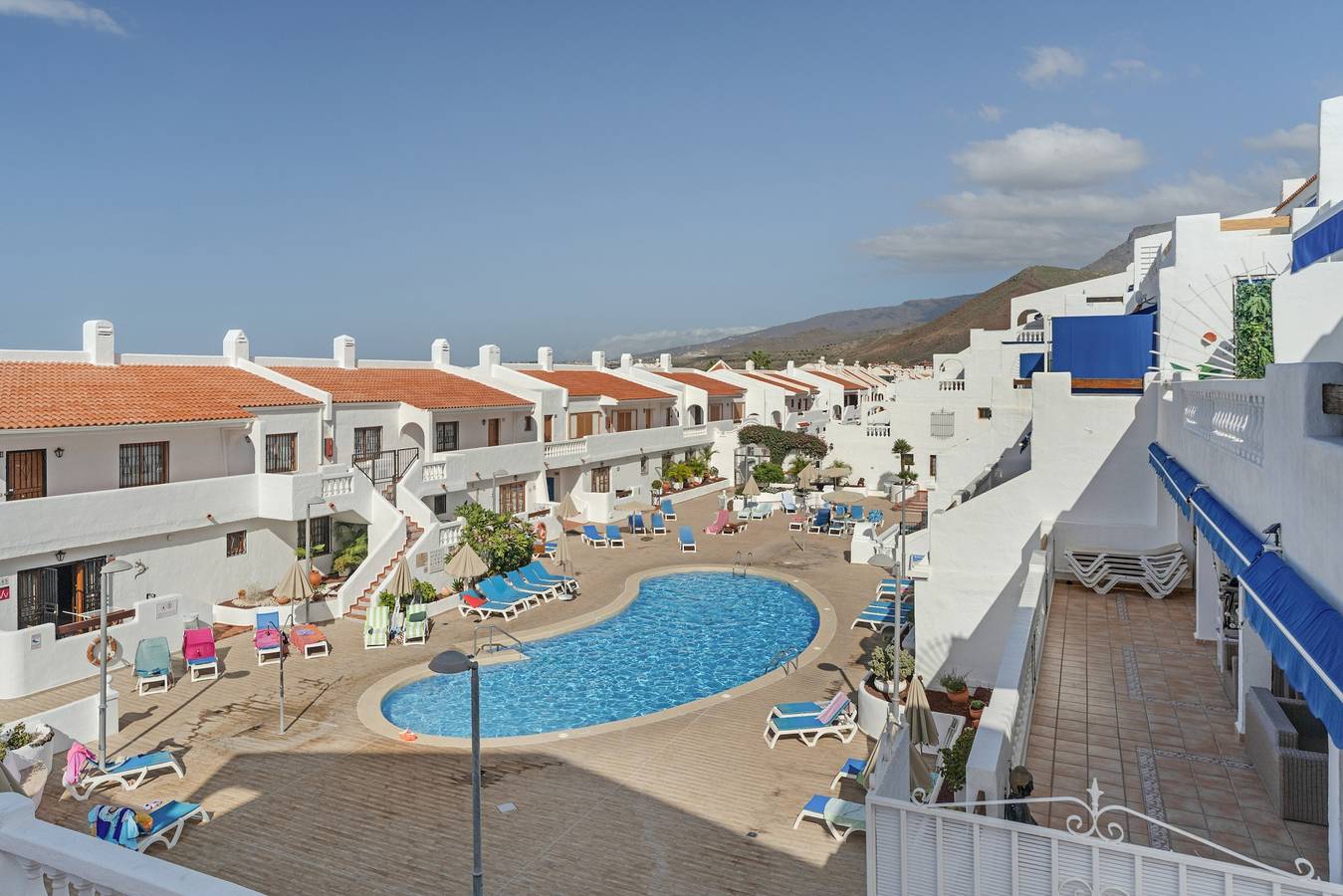 Całe studio, Holiday Apartment 'Port Royale 158' with Sea View, Communal Pool and Wi-Fi in Los Cristianos, Arona