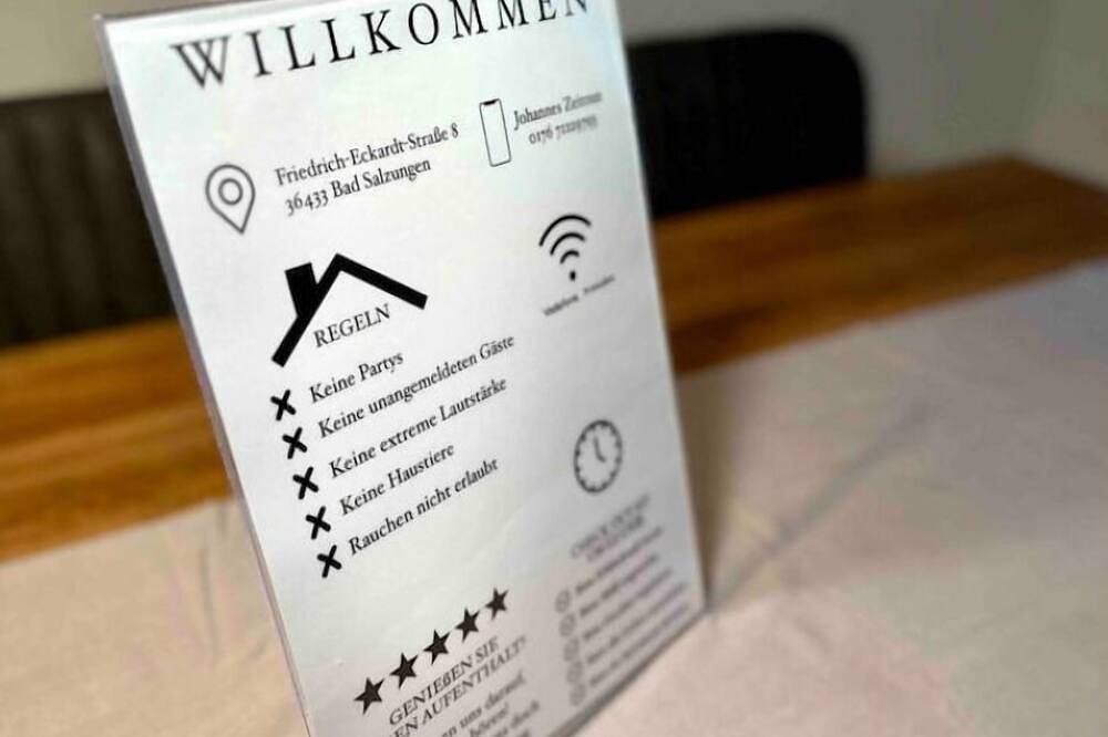 Ganze Wohnung, Primebnb Bad Salzungen in Bad Salzungen, Werratal