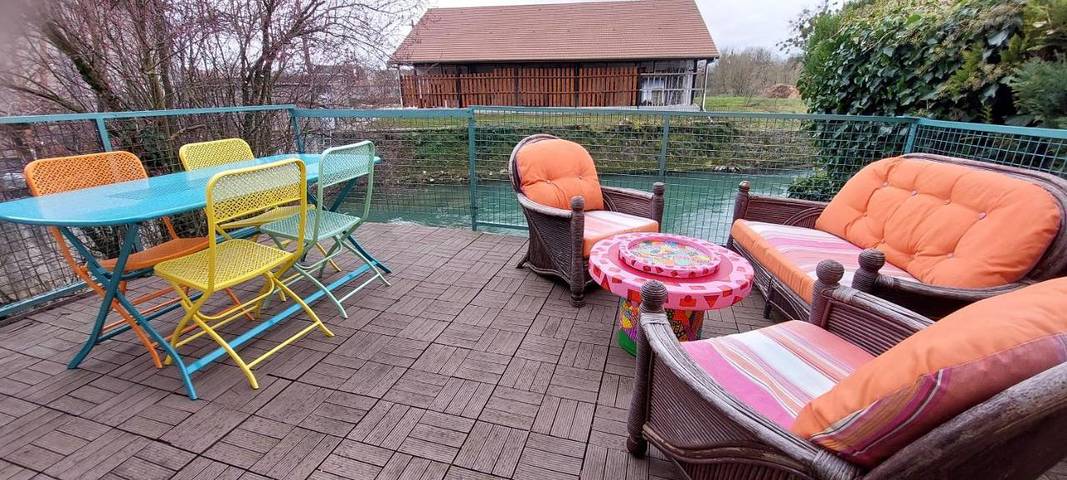 Gîte pour 2 personnes, avec Vue à Dun-sur-Meuse