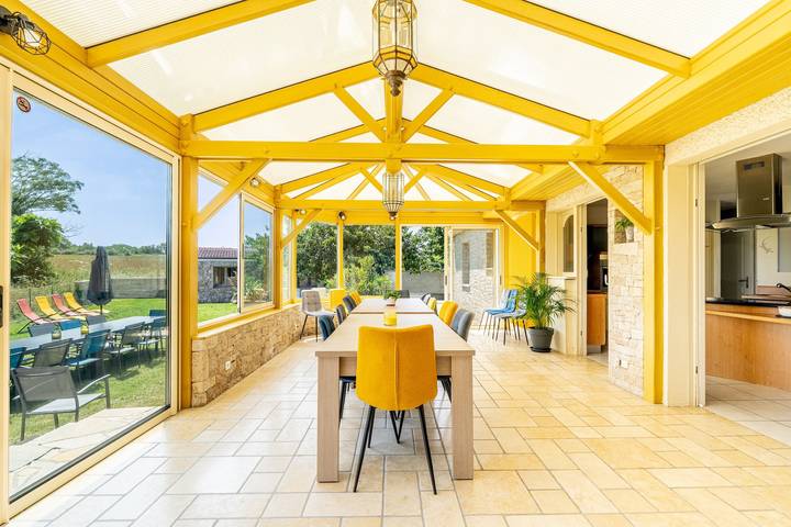 Location de vacances pour 15 personnes, avec jardin et jacuzzi dans Chanverrie - 4