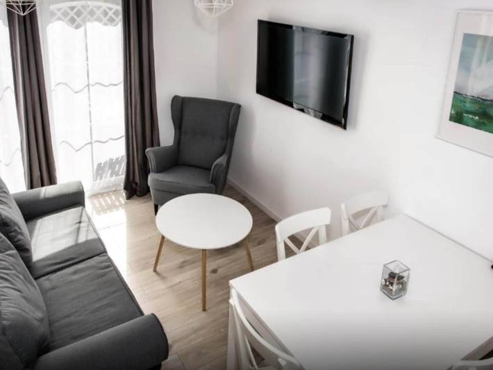 Comfortable house with a terrace, sauna, jacuzzi in Niechorze, Powiat gryficki