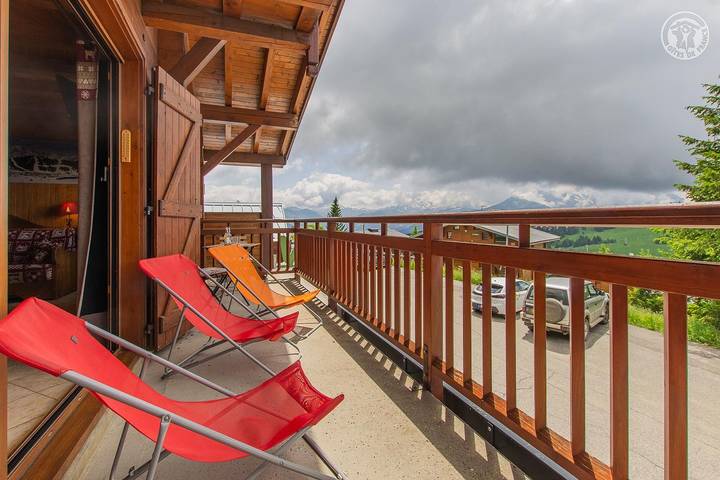 Gîte pour 6 personnes, avec terrasse à Les Saisies - 3