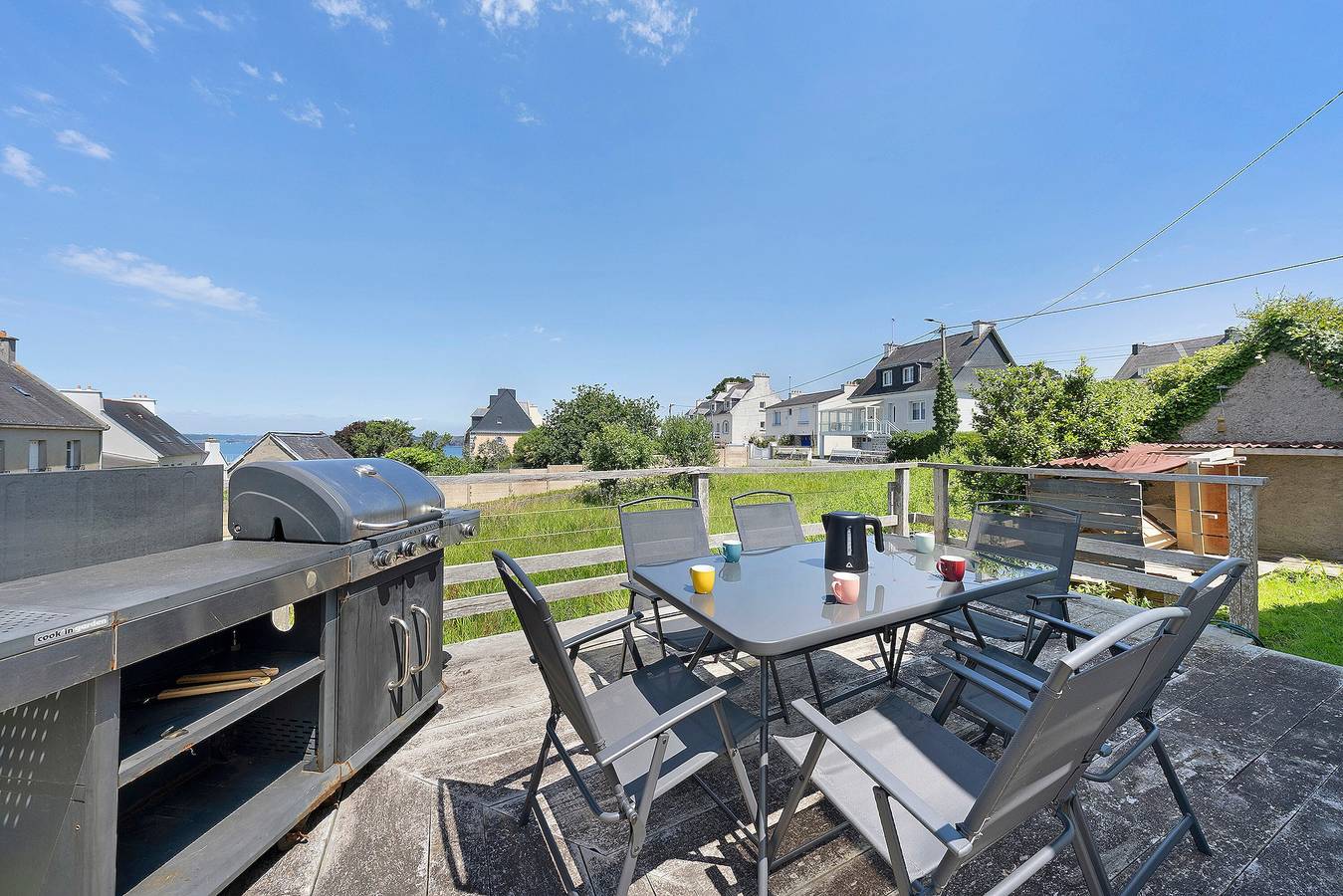 Ferienhaus 'Maison Familiale Centre De Camaret' mit Meerblick, privater Terrasse & Wlan in Camaret-sur-Mer, Châteaulin und Umgebung