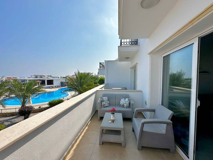 Ganze Wohnung, Wohnung mit Meerblick und Balkon — Sea Magic Park, Esentepe in Nordzypern