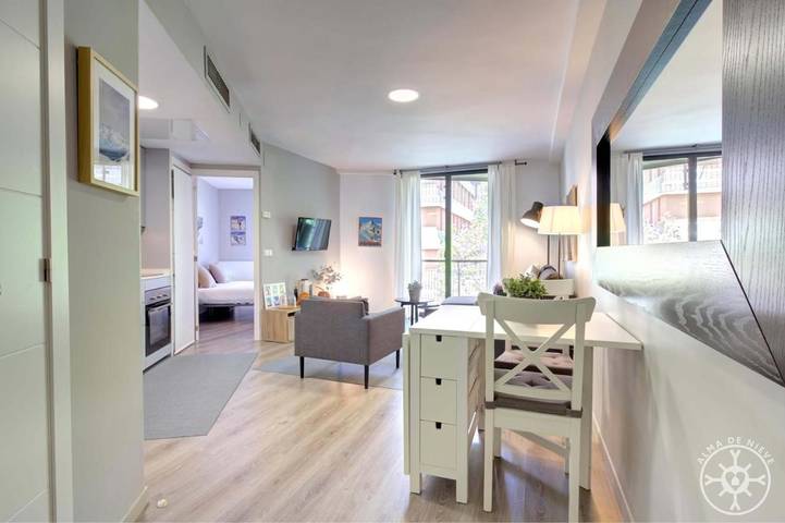 Apartamento de vacaciones para 4 personas, con vistas y terraza - 1
