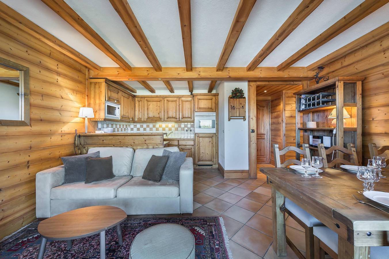 Geheel appartement, Résidence les Balcons de Pralong - Appartement 4 kamers 6 personen (B10) in Courchevel 1850, Saint-Bon-Tarentaise