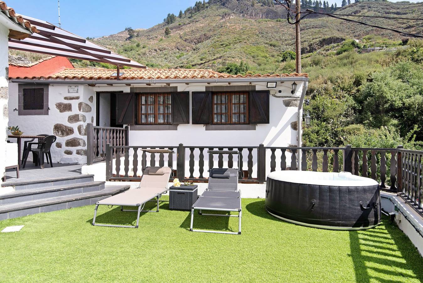 Logement de vacances "Casa Abuelo Paco" en pleine nature in Las Lagunetas, Vega de San Mateo