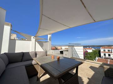 Ferienhaus in Es Mercadal, Menorcas Küste für 6 