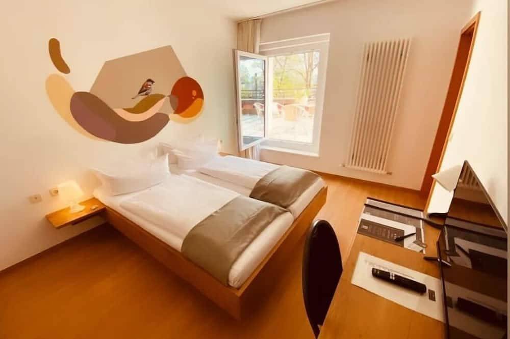 Dreibettzimmer Ensuite im Hotel Ulmer Stuben in Ulm, Schwaben