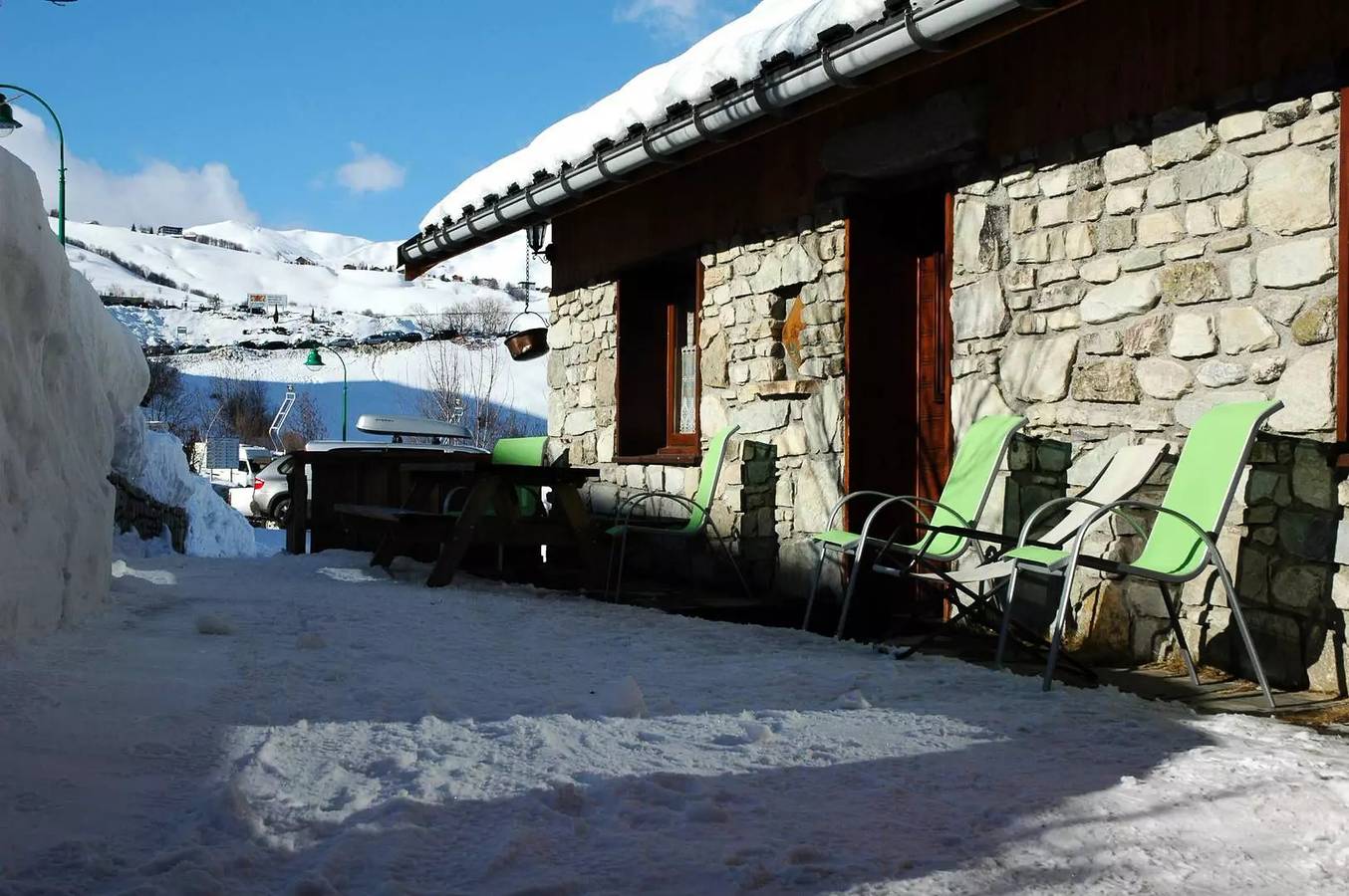Ganze Wohnung, Ferienwohnung in Chalet für 12, in der Nähe von Pisten in Le Corbier, Villarembert