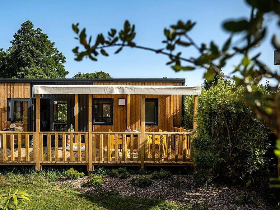 Camping Le Domaine de Mesqueau - Mobilhome 4 personnes - Cottage Premium 3 Pièces 4 Personnes +Tv in Plougasnou, Ceinture Dorée