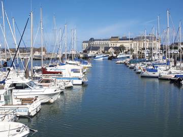 Gîte pour 4 personnes, avec balcon et vue dans Casino de Trouville