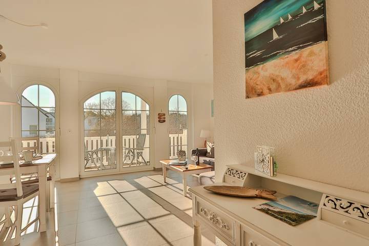 Ferienwohnung für 4 Personen, mit Balkon und Balkon/Terrasse an der Ostsee