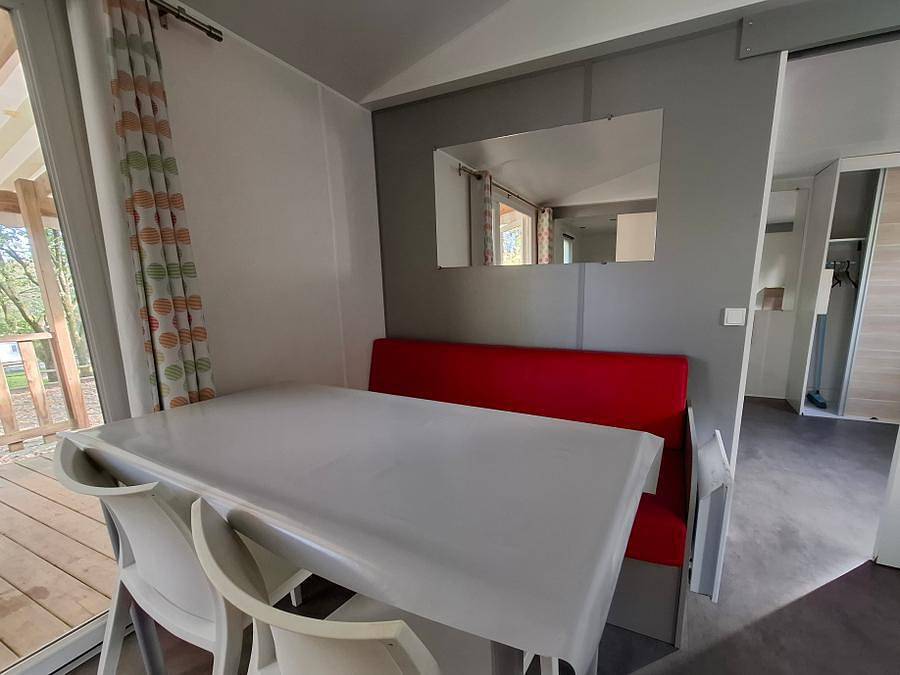 Camping L'Ambois - Mobilheim 4 personen - D - Mobile Home 2 Zi. Pmr Premium - Samedi 4 pers. in Mouilleron-le-Captif, La Roche-sur-Yon und Umgebung