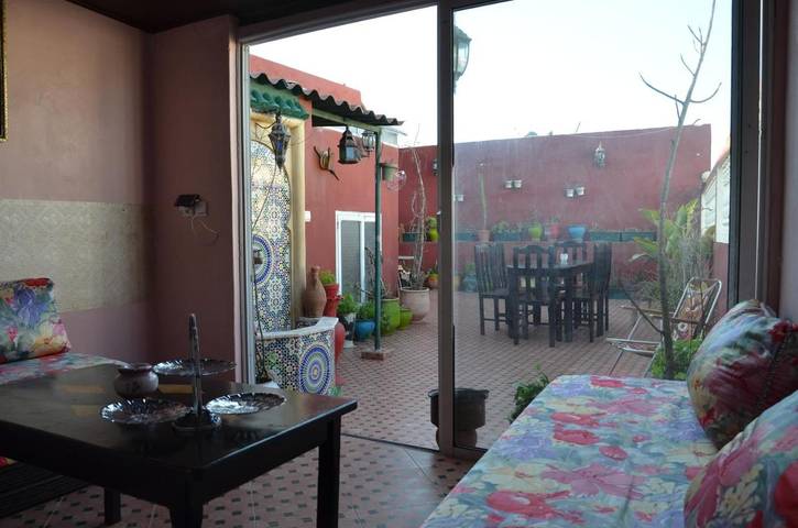 Riad pour 2 personnes, avec terrasse à Rabat