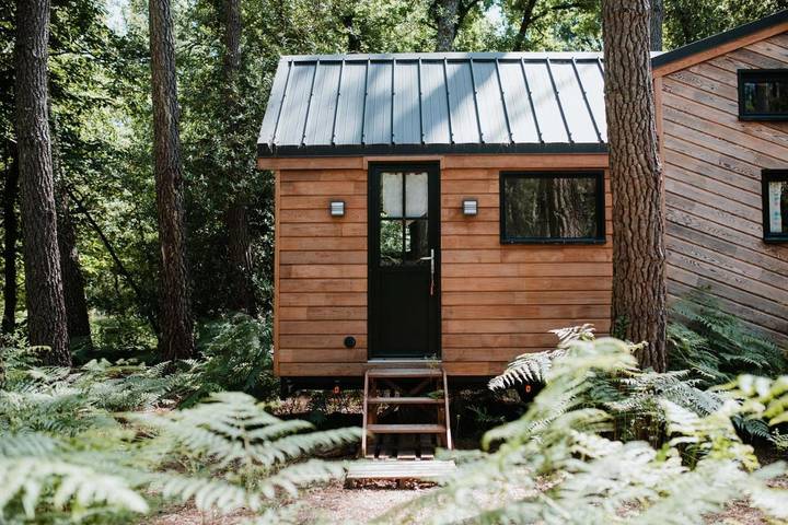 Gîte pour 4 personnes, avec Terrasse ainsi que Jardin et Vue