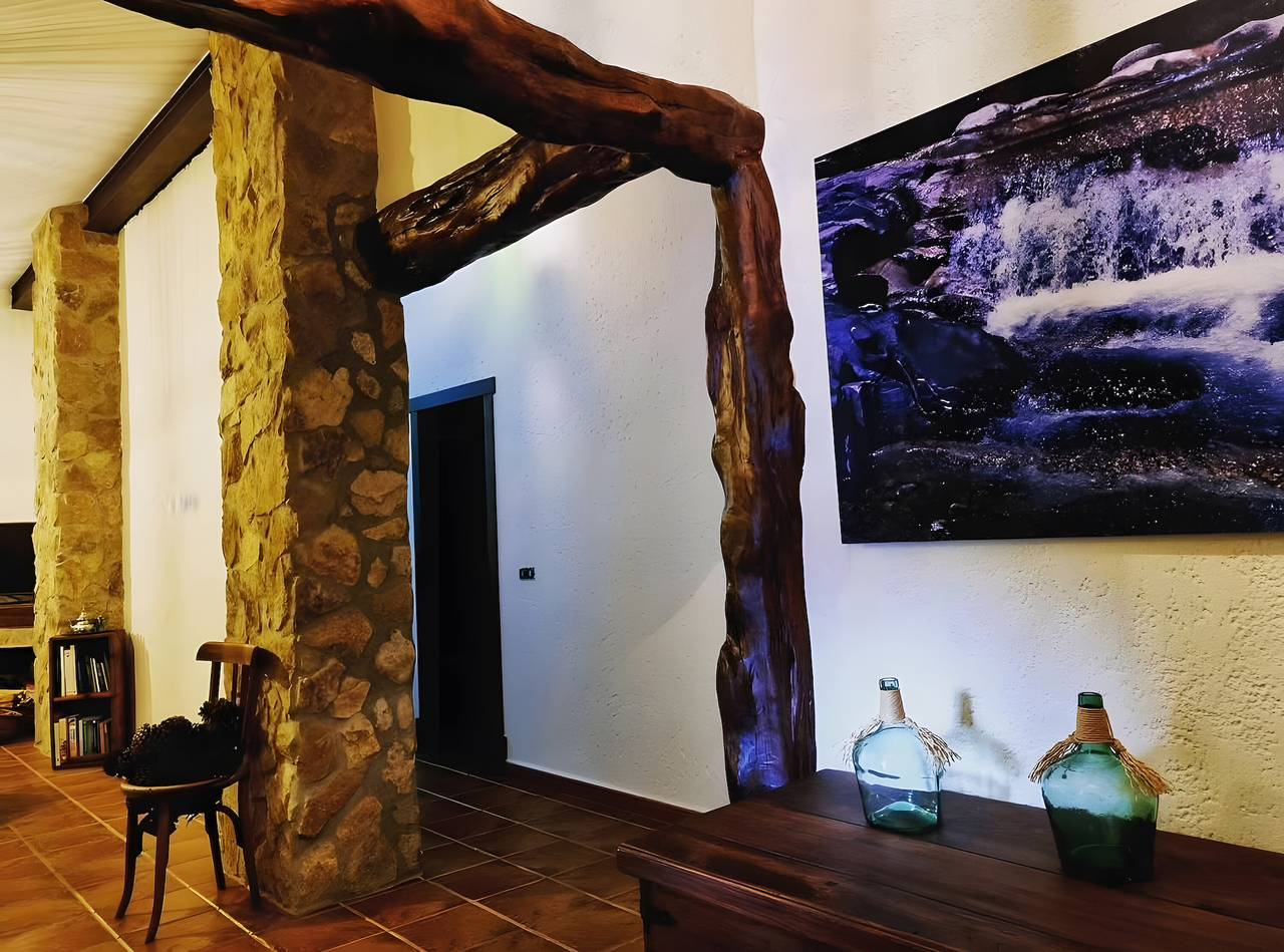 Casa rural 'El Berral' con vistas a la montaña y balcón in Santiago-Pontones, Parque natural de las Sierras de Cazorla y Segura