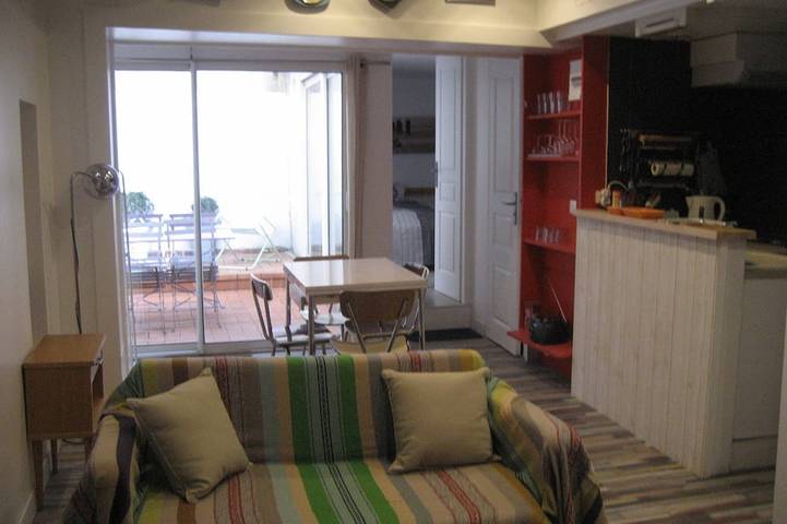 Location de vacances pour 4 personnes, avec terrasse à La Rochelle