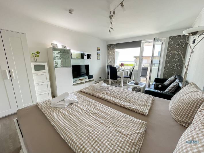 Ferienwohnung für 3 Personen, mit Balkon und Sauna in Cuxhaven (Stadt)
