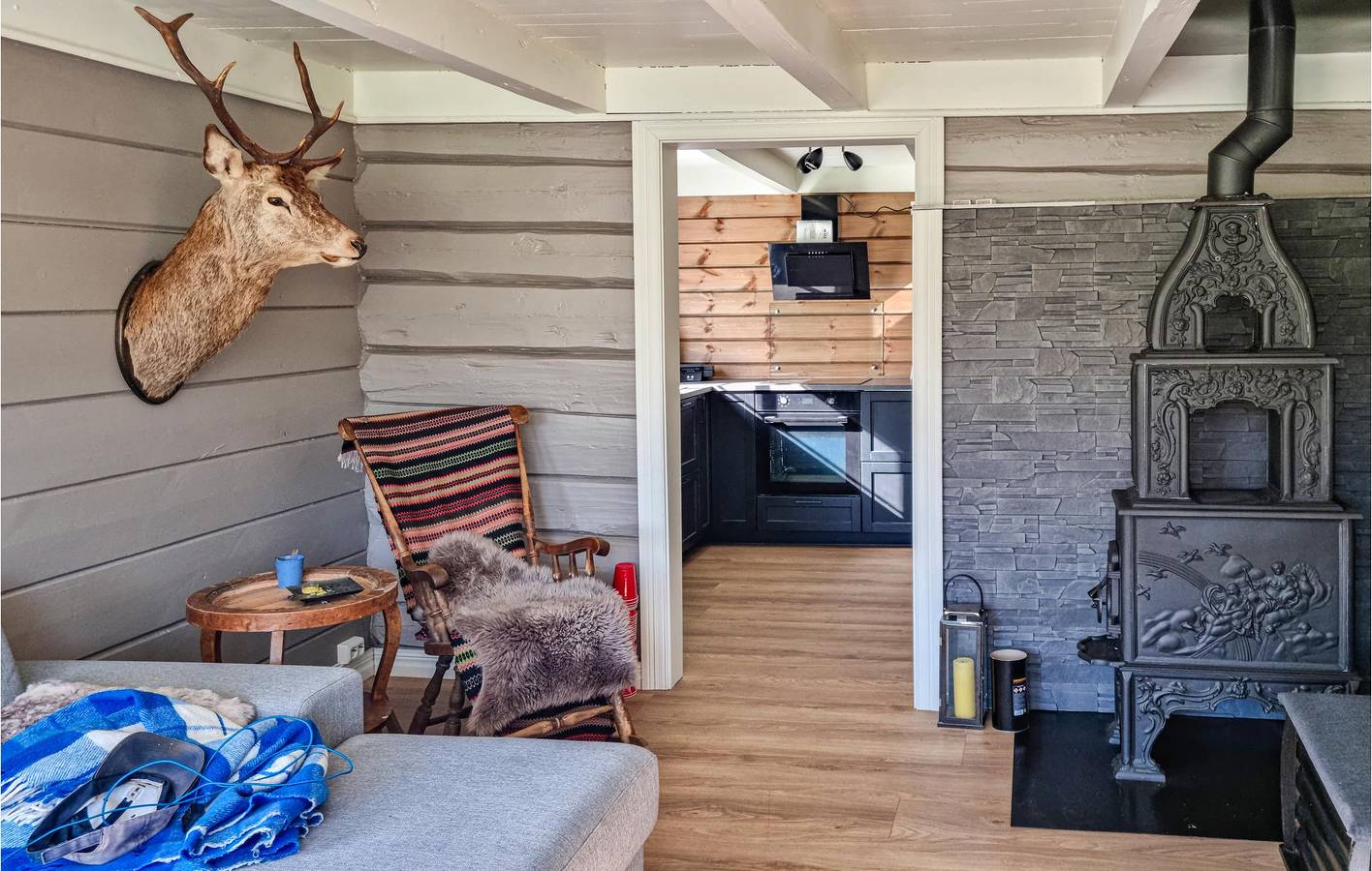 Ferienhaus für 6 Personen mit Ausblick in Marnardal