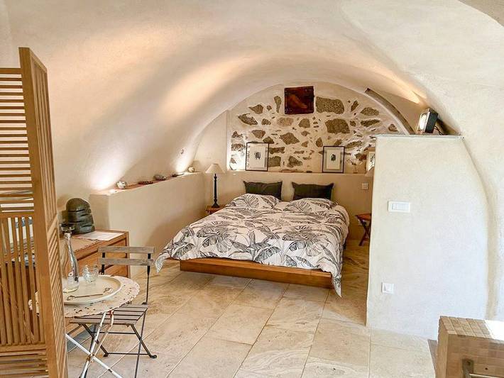 Eine restaurierte alte Mühle zwischen Meer und Bergen in Muro (Korsika), Calvi und Umgebung
