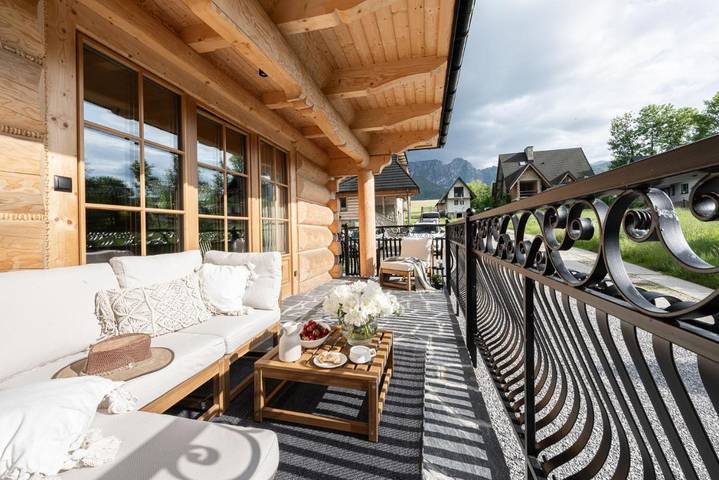 Chalet für 15 Personen, mit Garten und Ausblick sowie Pool in Zakopane