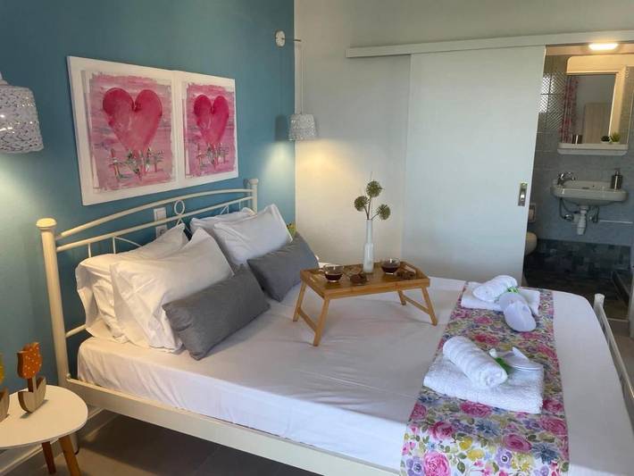 Hôtel pour 2 personnes, avec balcon ainsi que vue et jardin
