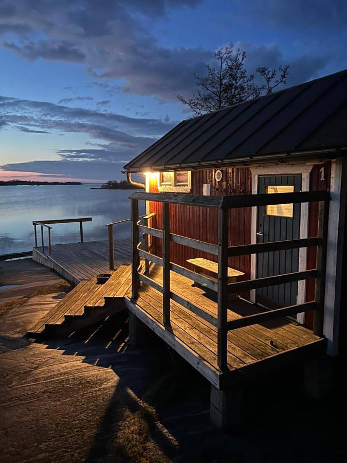 Camping für 4 Personen, mit Garten und Terrasse sowie Sauna und Ausblick in Finnland