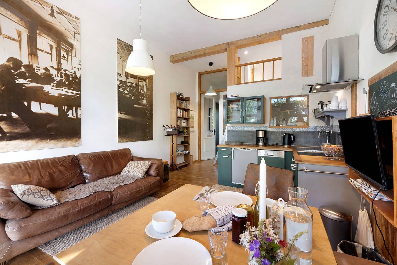 Ganze Wohnung, Apartment 'Zur Alten Scheune' mit Gemeinschaftsgarten und Wlan in Balingen, Albsteig Etappe 14