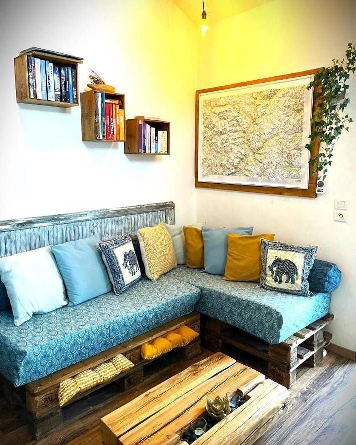 Gîte pour 4 personnes, avec jardin et vue à Eygliers