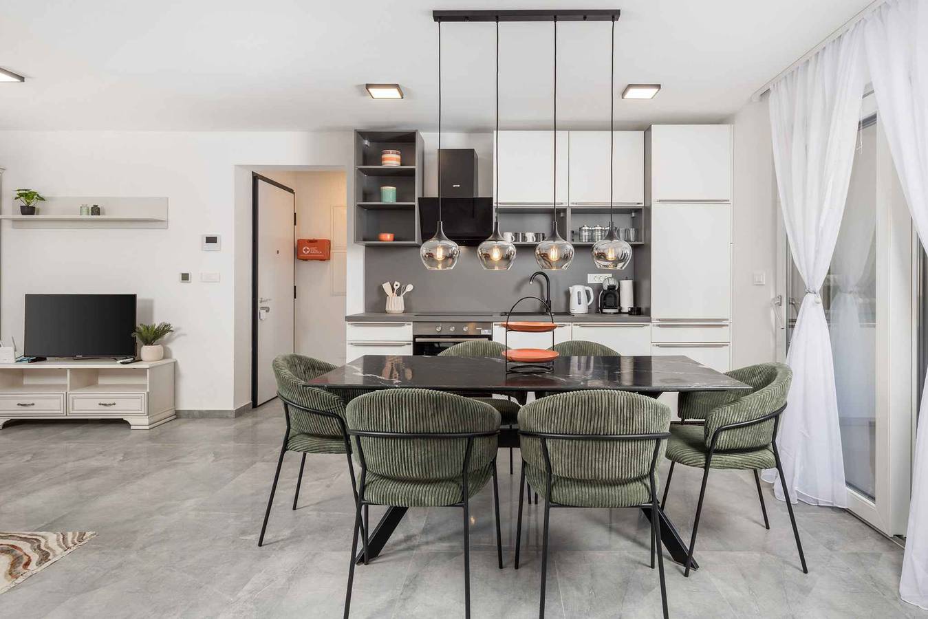 Apartamento de férias inteiro, Apartamento de férias Stella com dois quartos  in Vantacici, Krk