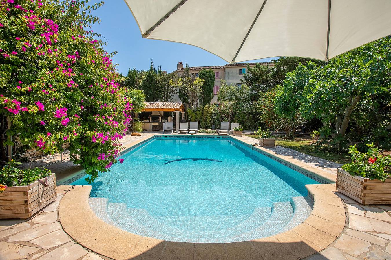 Villa "Provençale Proche de la Mer" com piscina privada e Wi-Fi in Saint-Raphaël (Var), Costa mediterrânica (França)