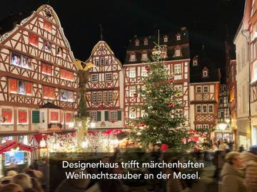 Ferienhaus für 15 Personen, mit Terrasse und Garten an der Mosel