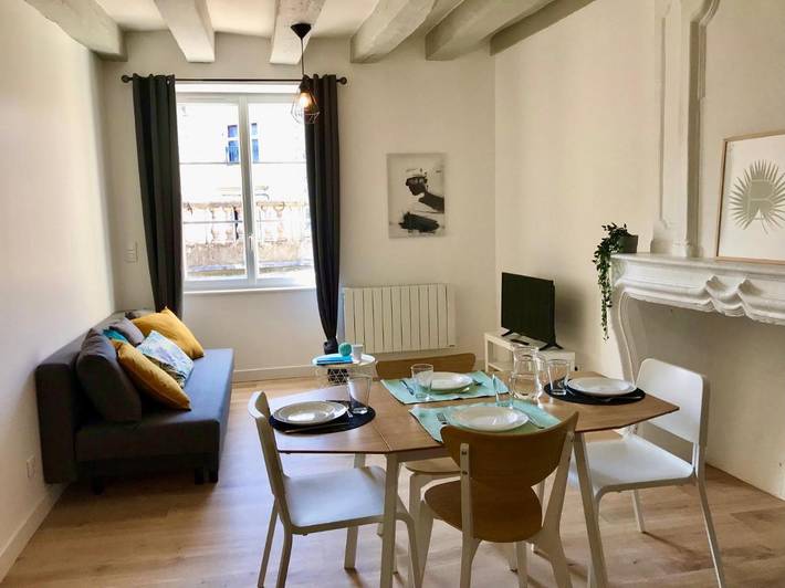 Appartement de vacances pour 6 personnes, avec Terrasse et Jardin