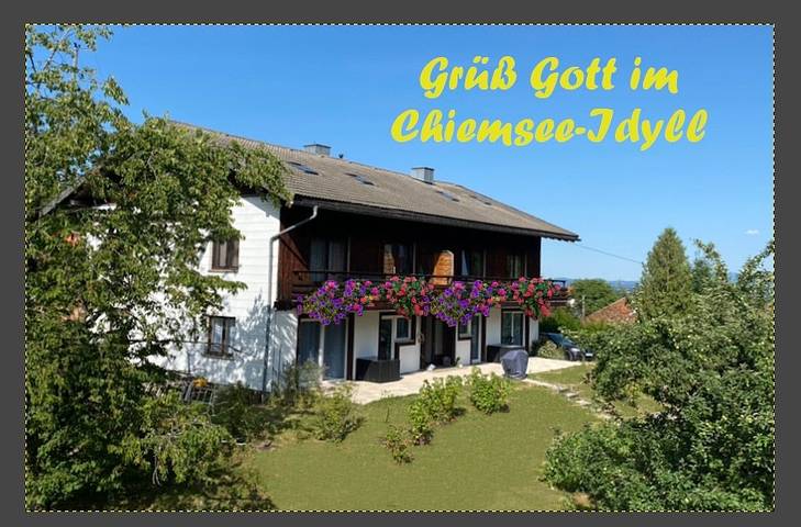 Hütte für 4 Personen, mit Balkon