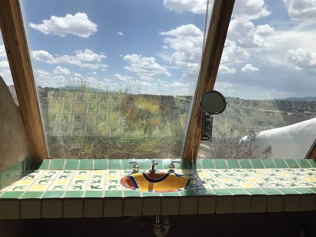 Dobson House--Famous Taos Earthship in Taos County