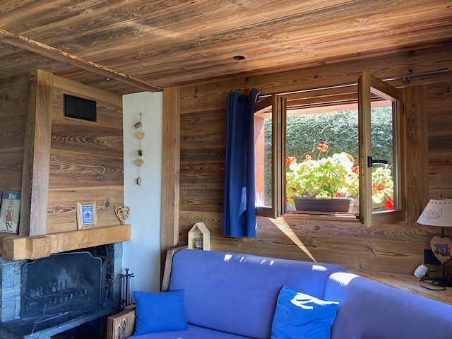 Chalet pour 10 personnes, avec balcon ainsi que jardin et vue à Le Grand-Bornand