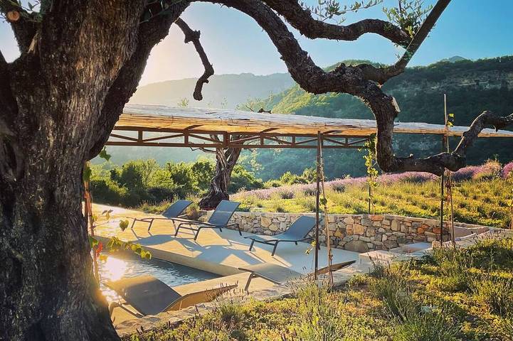 Maison de vacances pour 13 personnes, avec Balcon ainsi que Jacuzzi et Jardin