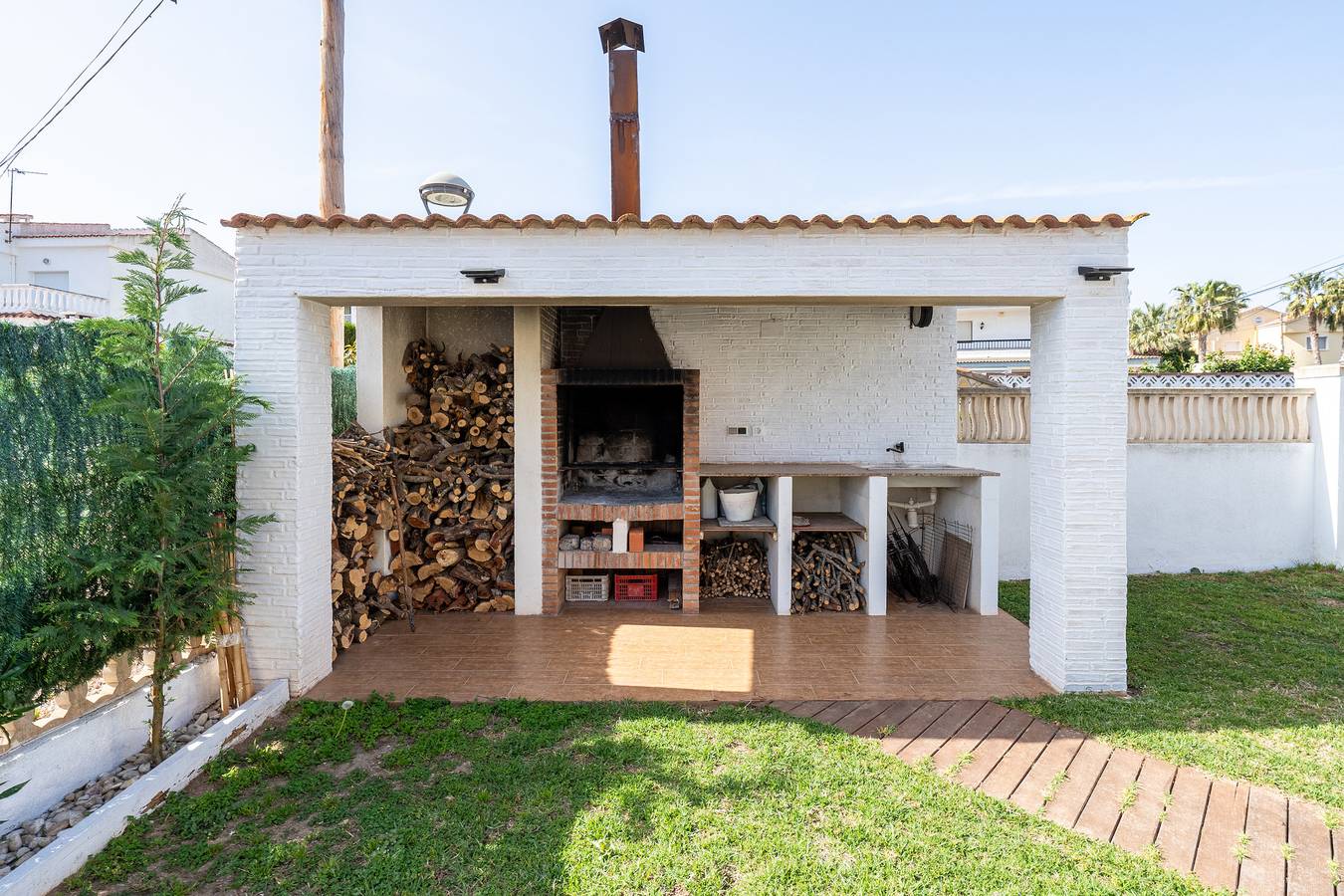 Ferienhaus 'Ca La Núria' mit privatem Pool, Wlan und Klimaanlage in Alcanar, Costa Dorada