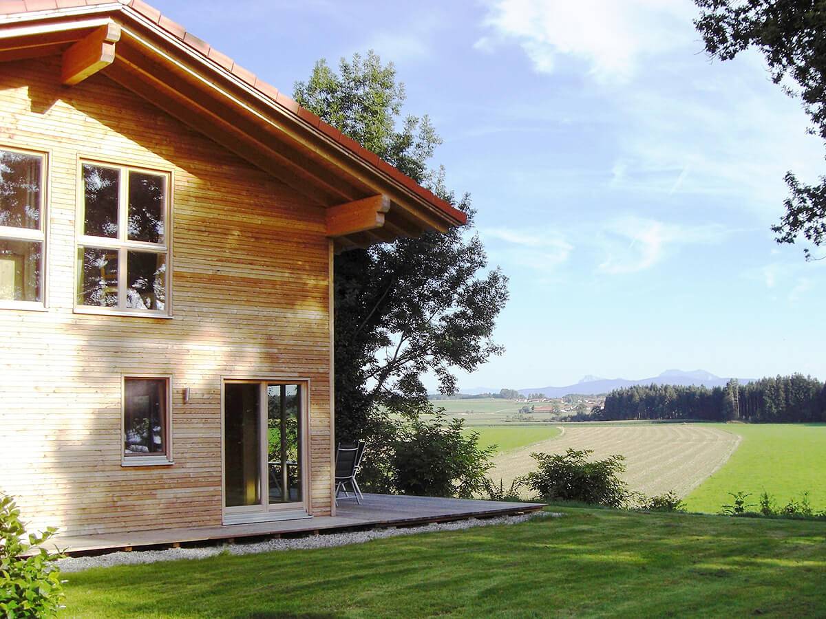 Ferienhaus Eller - Haus Eiche in Traunreut, Landkreis Traunstein