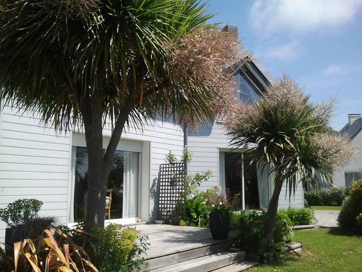 Chambre d’hôte pour 2 personnes, avec jardin à Montmartin-sur-Mer