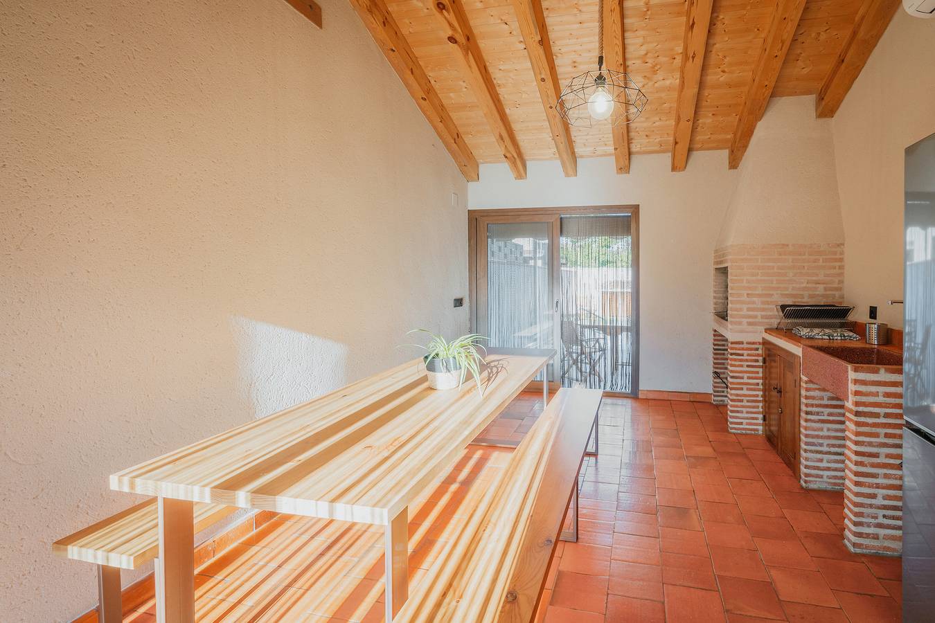 Casa rural 'El Mirador De La Montaña' con vistas a la montaña, Wi-Fi y aire acondicionado in La Cuesta (Segovia), Turégano