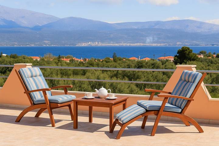 Vacation rental for 6 people, with Yard in Corinth