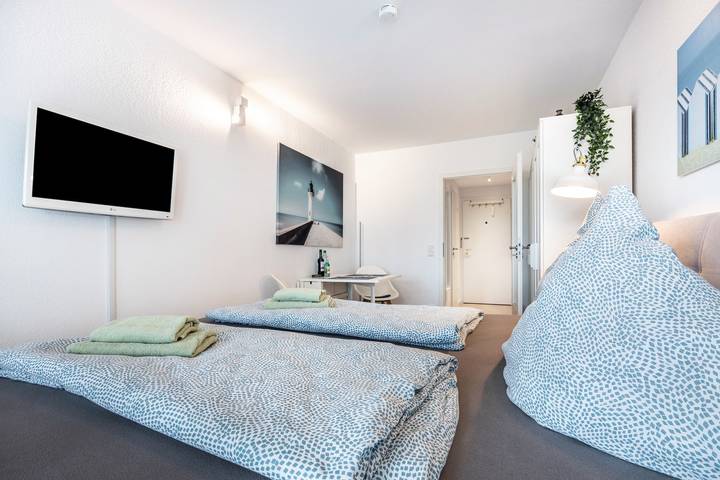 Ganze Wohnung, Ferienwohnung 'Meerzeit am Steinhuder Meer' mit Balkon und Wlan in Wunstorf, Steinhuder Meer