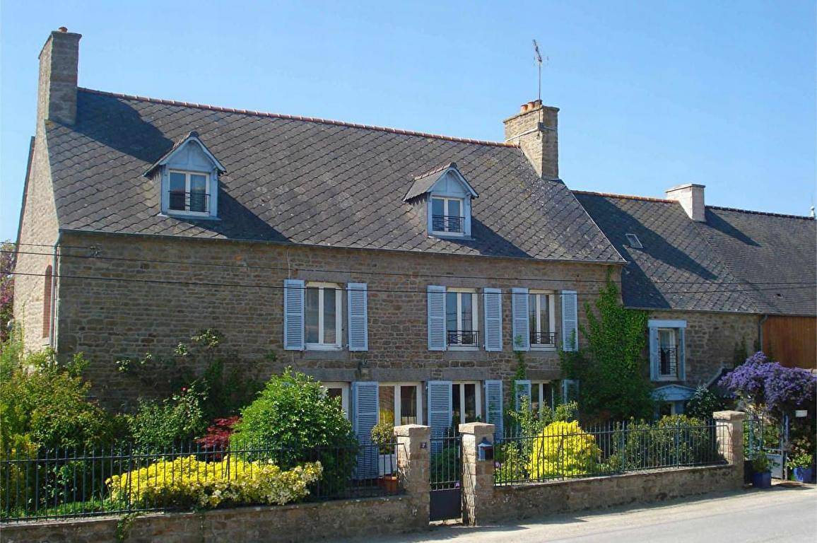 Fleur de Sel - La chambre Hortensia in Roz-sur-Couesnon, Baie du Mont-Saint-Michel